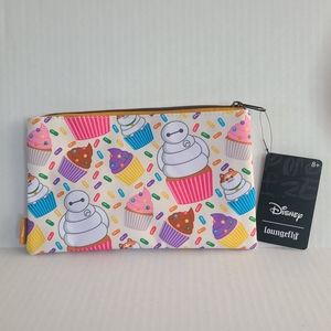 Loungefly Disney Big Hero 6 Baymax Cupcake Makeup Bag